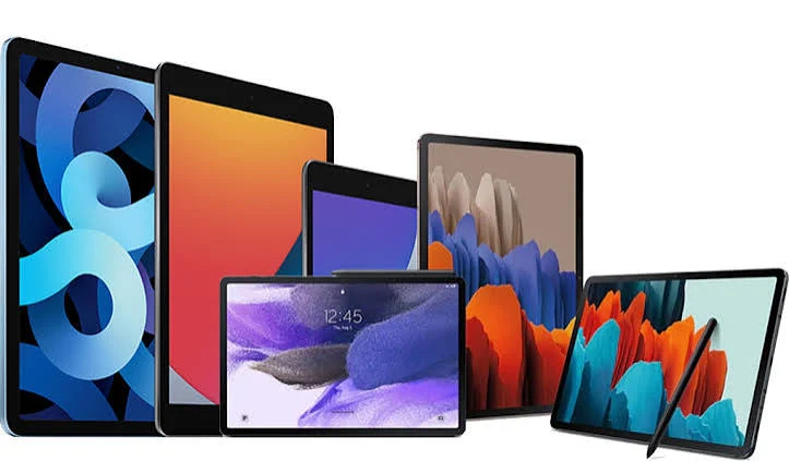 iPads and Samsung Galaxy Tabs